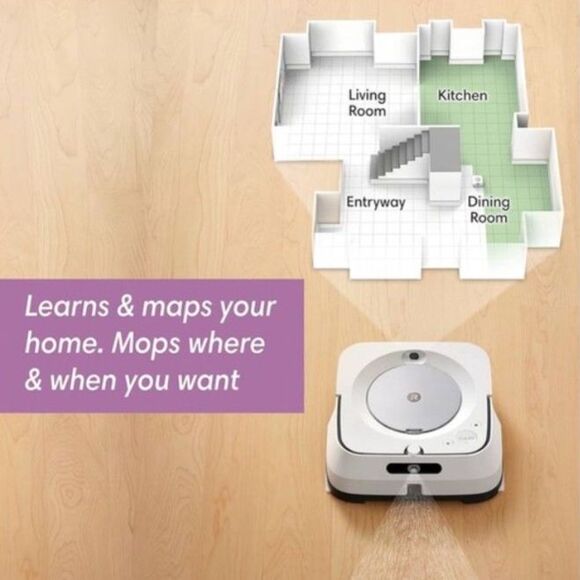 iRobot Braava Jet M6 Ultimate Robot Mop- Wi-Fi Connected, Precision Jet & More - Picture 10 of 14